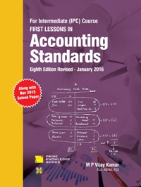 FIRST LESSONS IN Accounting Standards IPCC